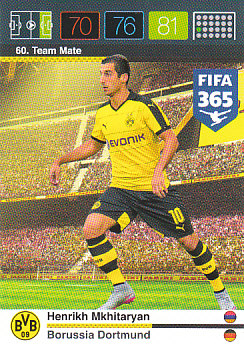 Henrikh Mkhitaryan Borussia Dortmund 2015 FIFA 365 #60